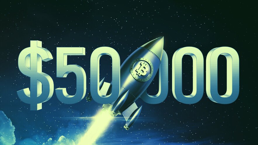 Bitcoin Tops $50,000 for First Time Since May