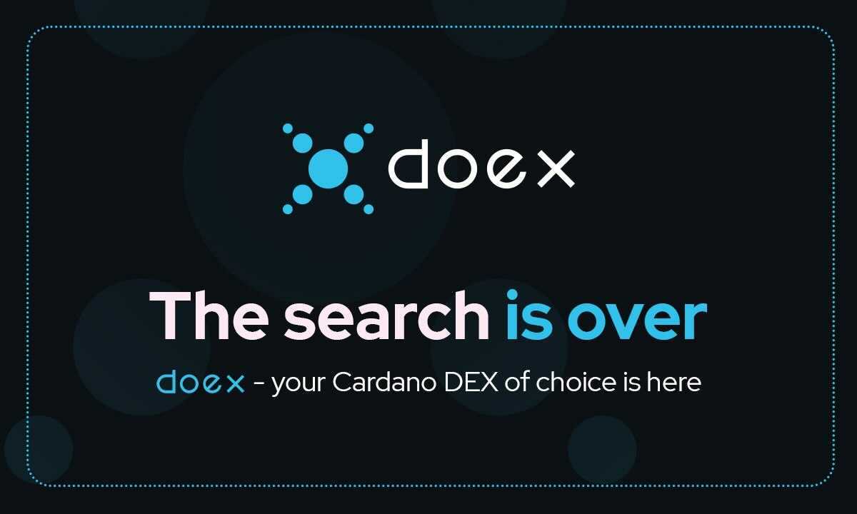 Hype Growing as DOEX Set to Become the First DEX on Cardano