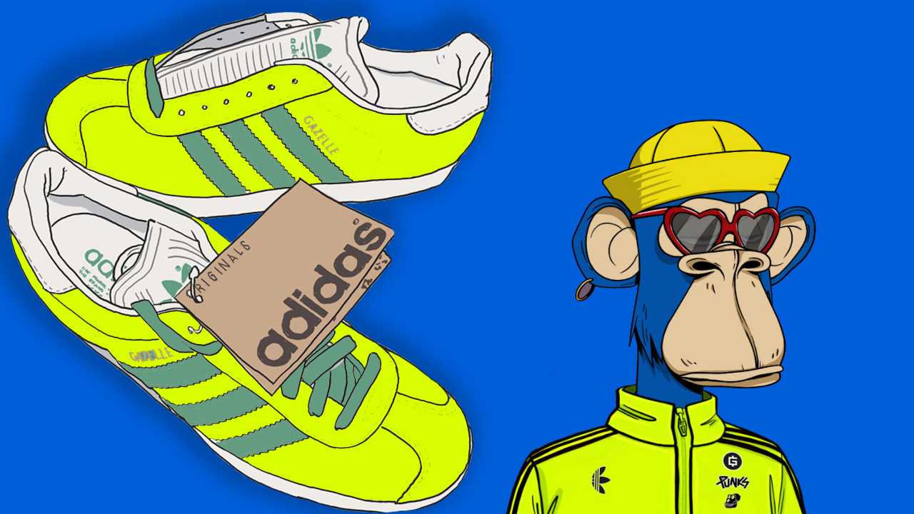 Adidas Steps Into the Metaverse by Partnering With NFT Projects Bored Ape Yacht Club, Punks Comic