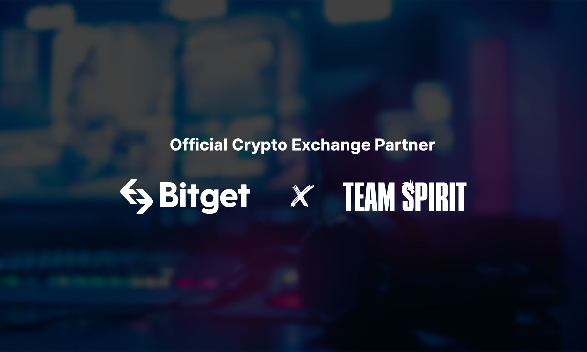 Bitget Signs Sponsorship Deal With Team Spirit as Official Crypto Partner