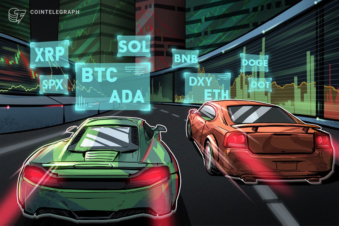 Price analysis 9/23: SPX, DXY, BTC, ETH, BNB, XRP, ADA, SOL, DOGE, DOT