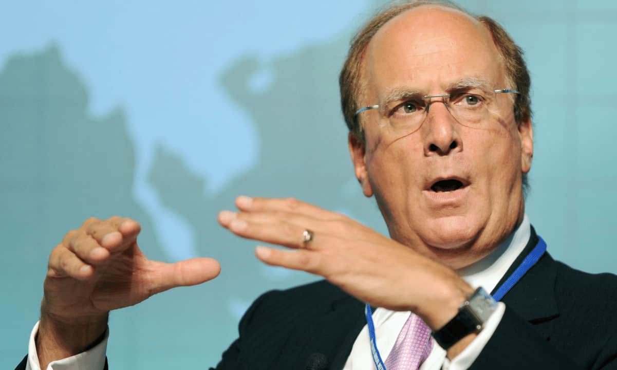 BlackRock's BTC ETF Filing Could 'Democratize Crypto,' CEO Larry Fink Says