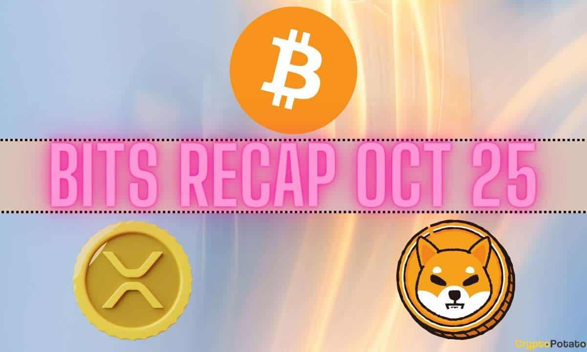 Bitcoin (BTC) Price Explosion, Ripple (XRP) Developments, Shiba Inu (SHIB) Burn Rate: Bits Recap Oct 25