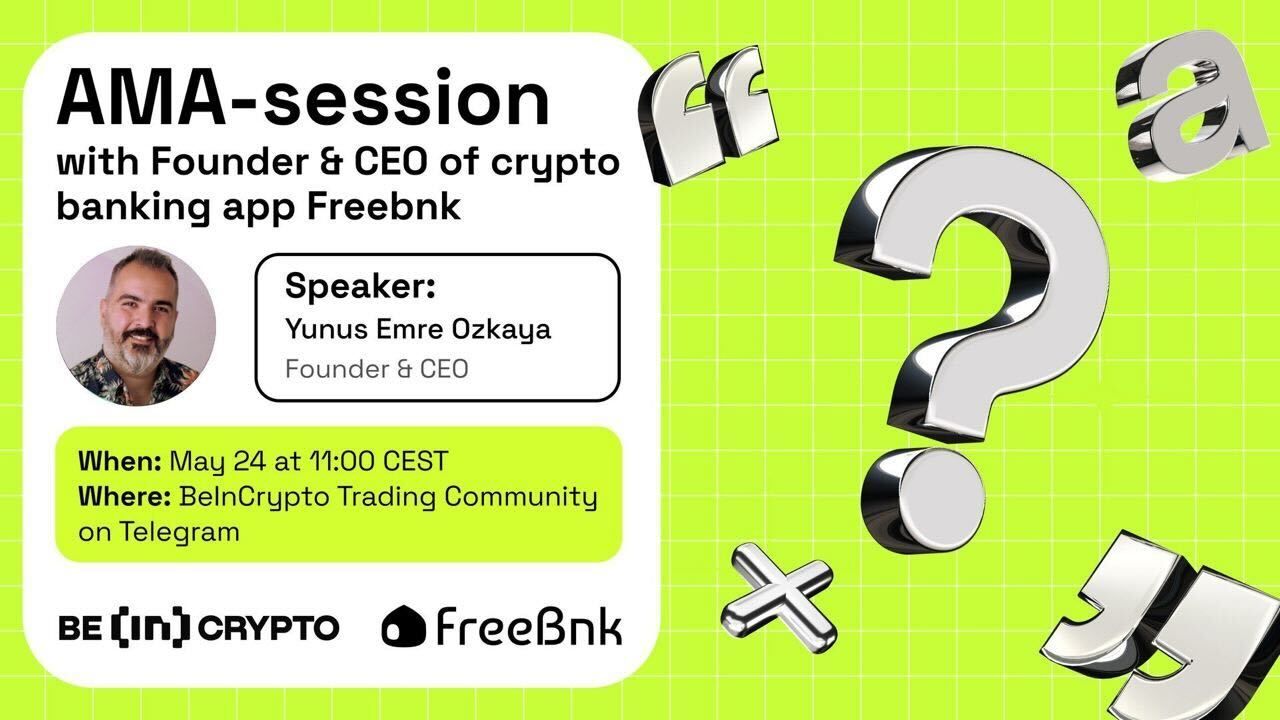 FreeBnk X AMA Session With BeInCrypto