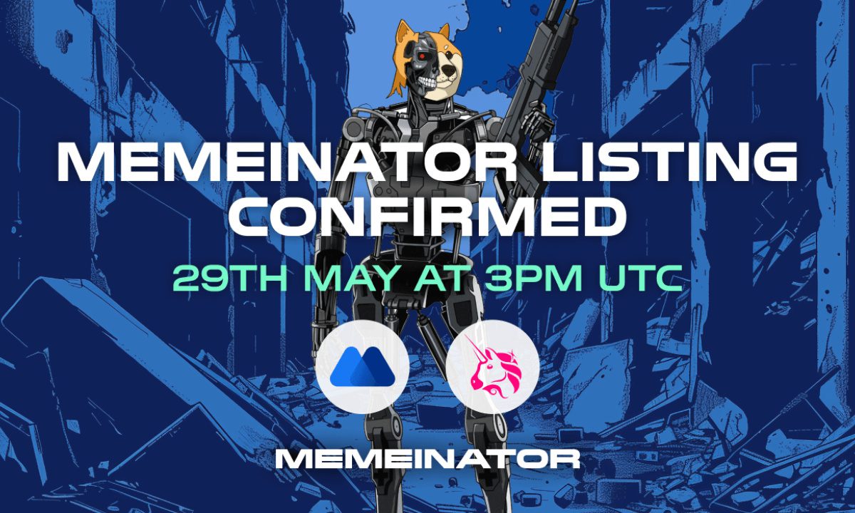 Viral Meme Coin, Memeinator, Lists On Exchanges After Raising $7.7M