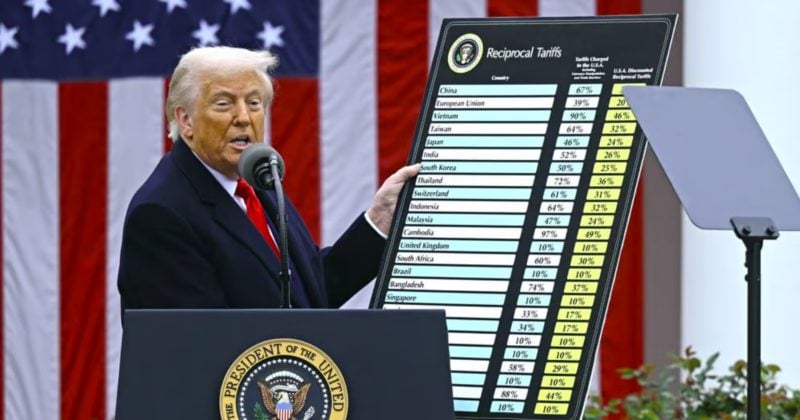 Bitcoin drops 5% as Trump tariffs stoke trade war, recession fears