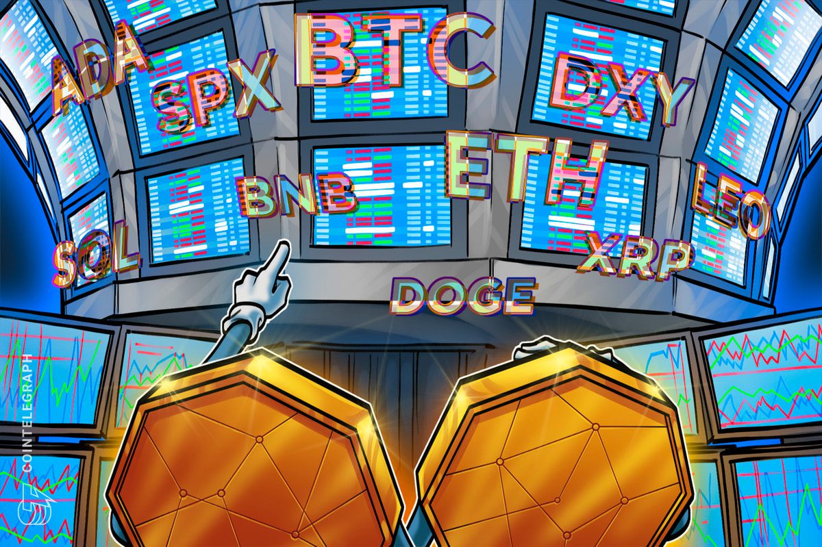 Price analysis 4/14: SPX, DXY, BTC, ETH, XRP, BNB, SOL, DOGE, ADA, LEO