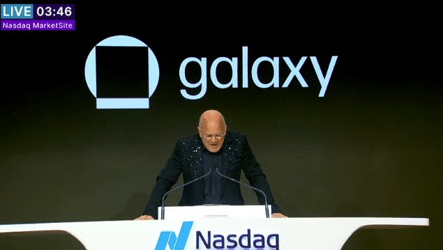 Galaxy Digital shares jump 15% on Nasdaq debut