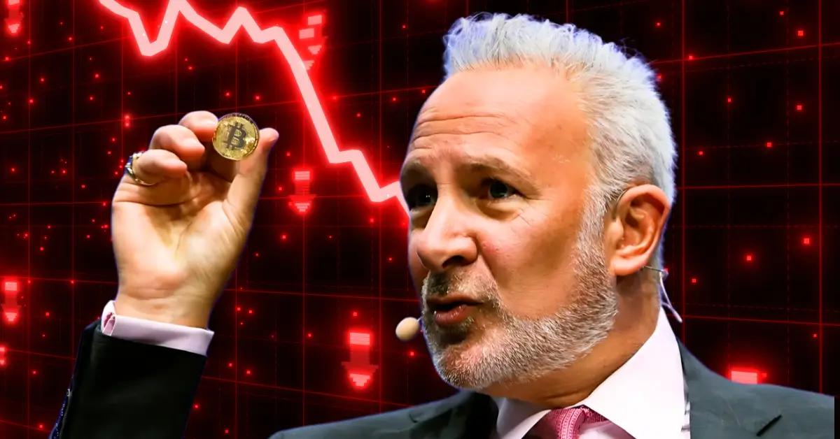 Peter Schiff Debunks ‘Wealth Creation’ Claims After Vance’s Bitcoin Speech