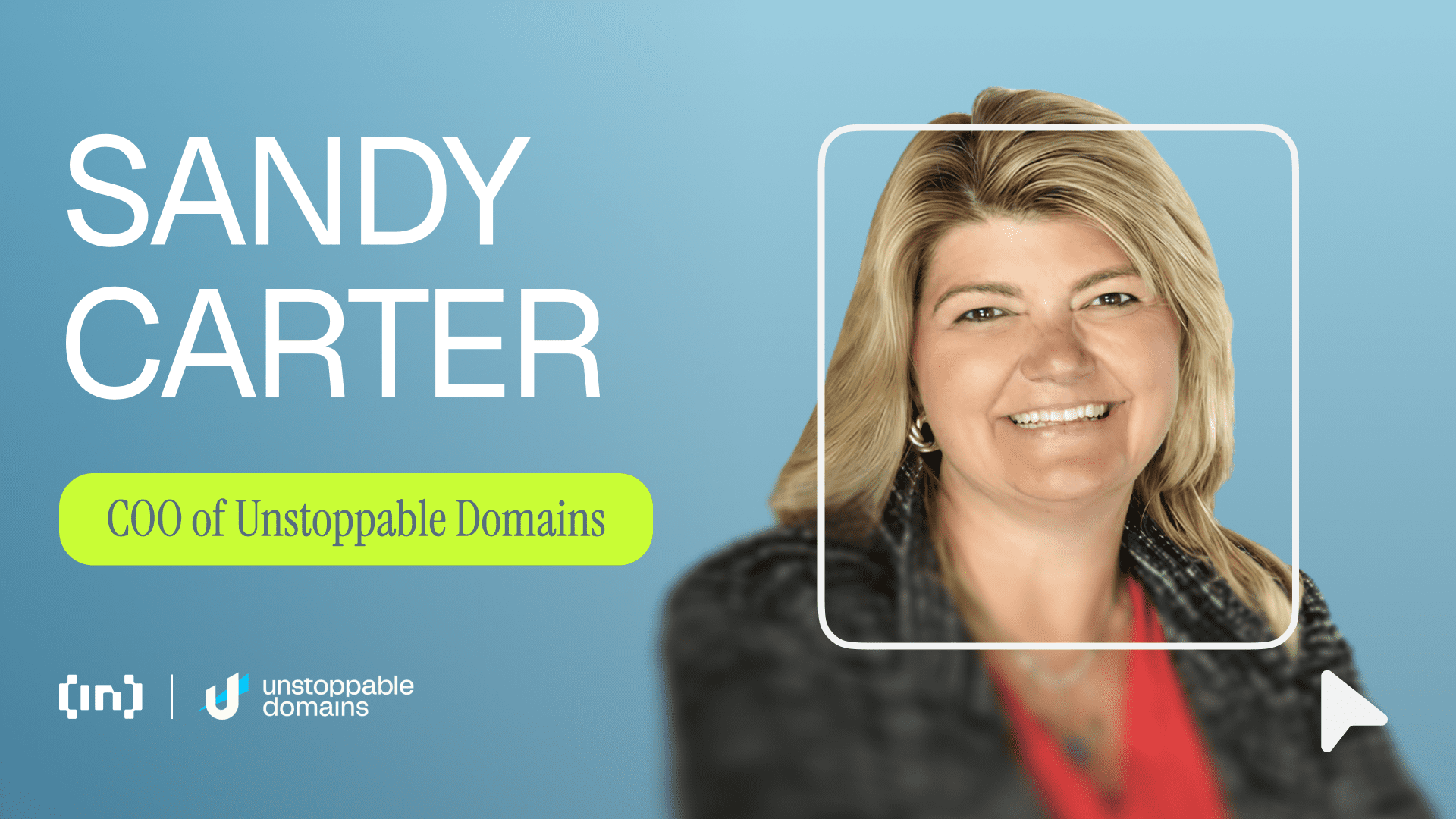 Sandy Carter on Bridging Web2 and Web3: The Future of Domains with Unstoppable Domains