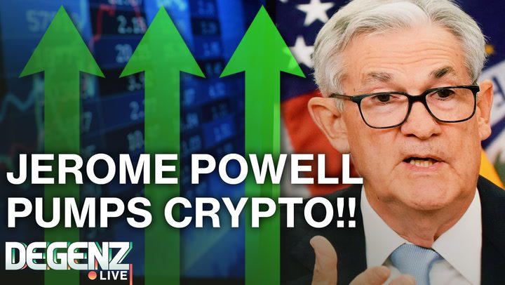 CRYPTO PUMPS AFTER JEROME POWELL SPEECH, ETH CLOSE TO ATH, ALTS & MEMES PUMP