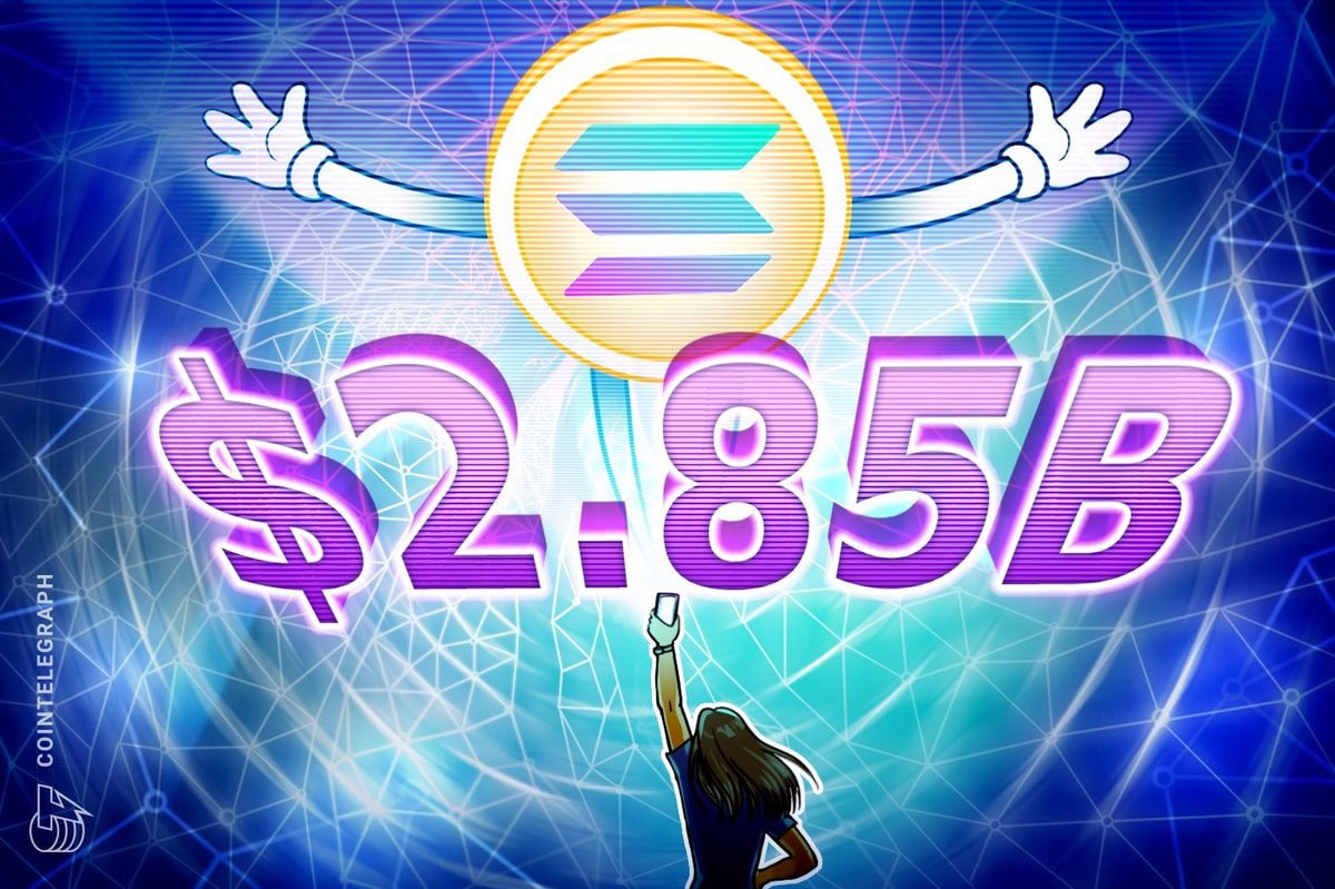 Solana earns $2.85B as ETFs, treasuries boost institutional demand