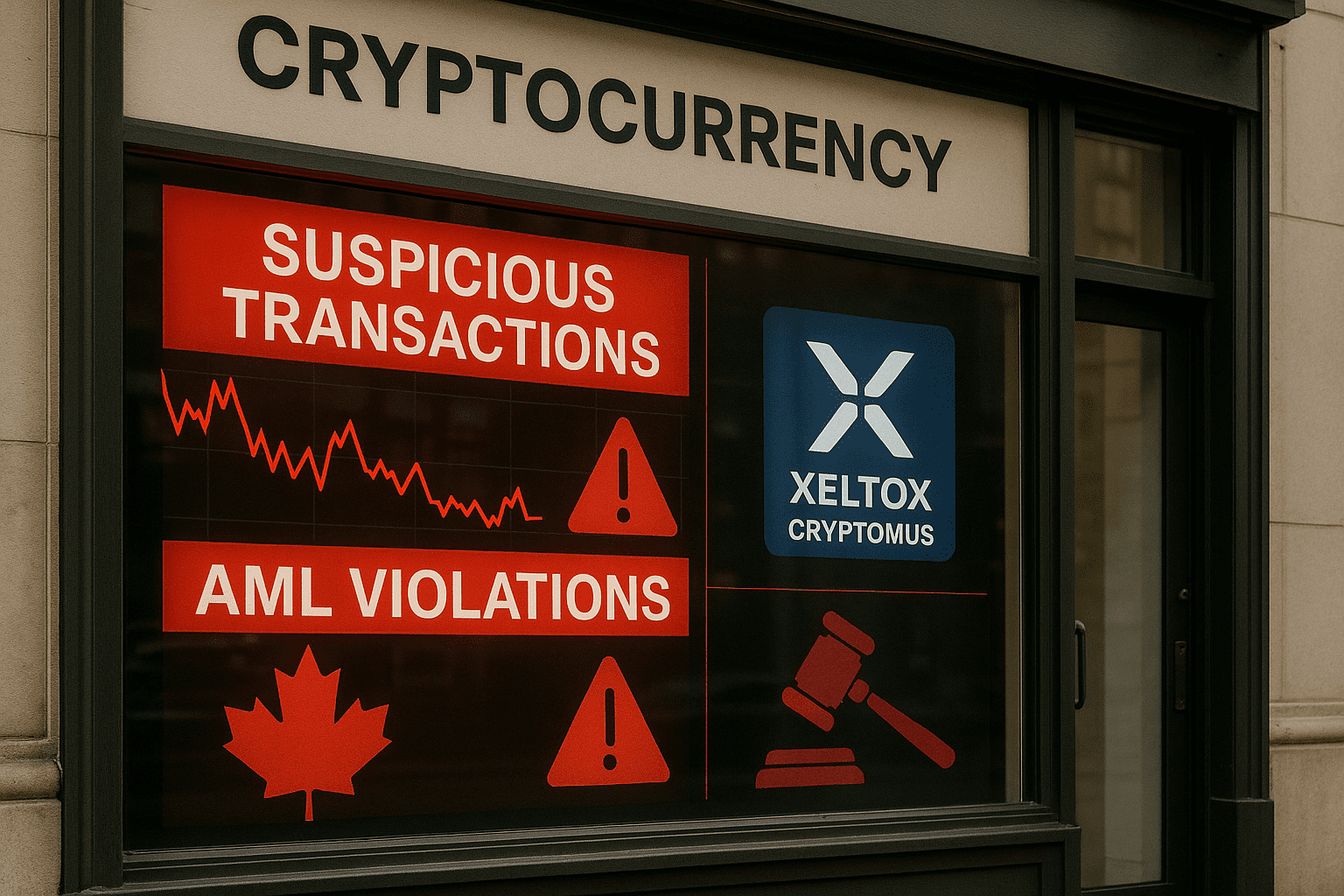 Crypto firm Xeltox fined record C$177M by Canadian AML regulator