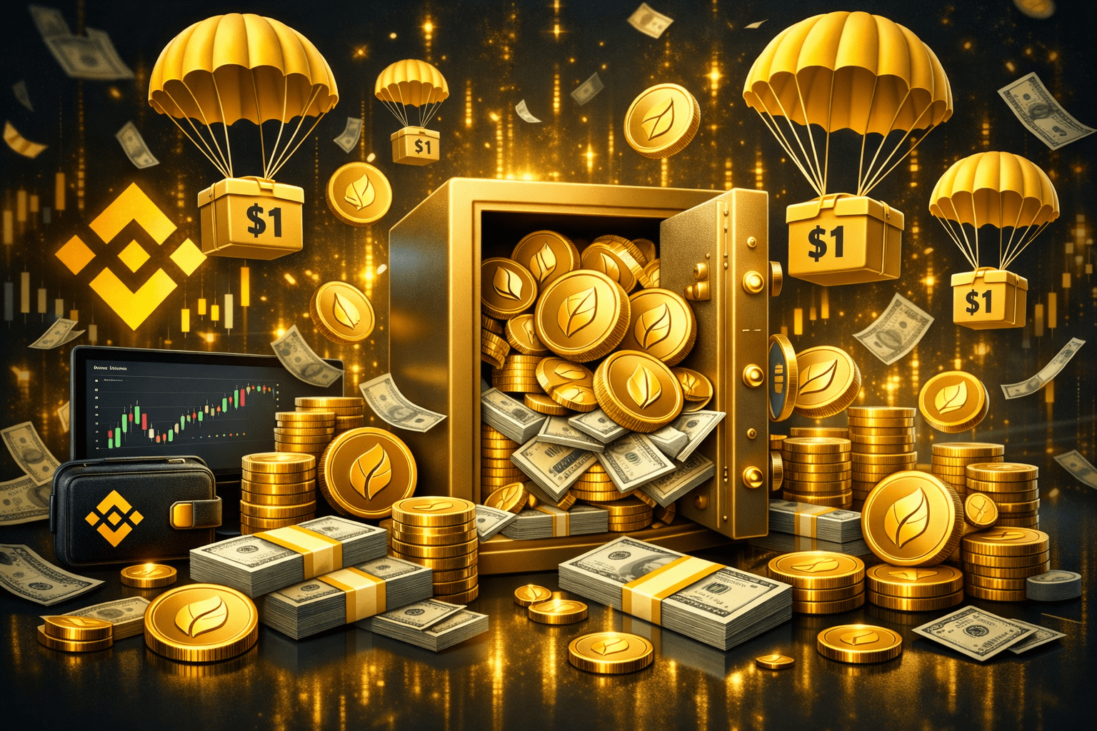 Binance launches USD1 rewards programme with WLFI token airdrops