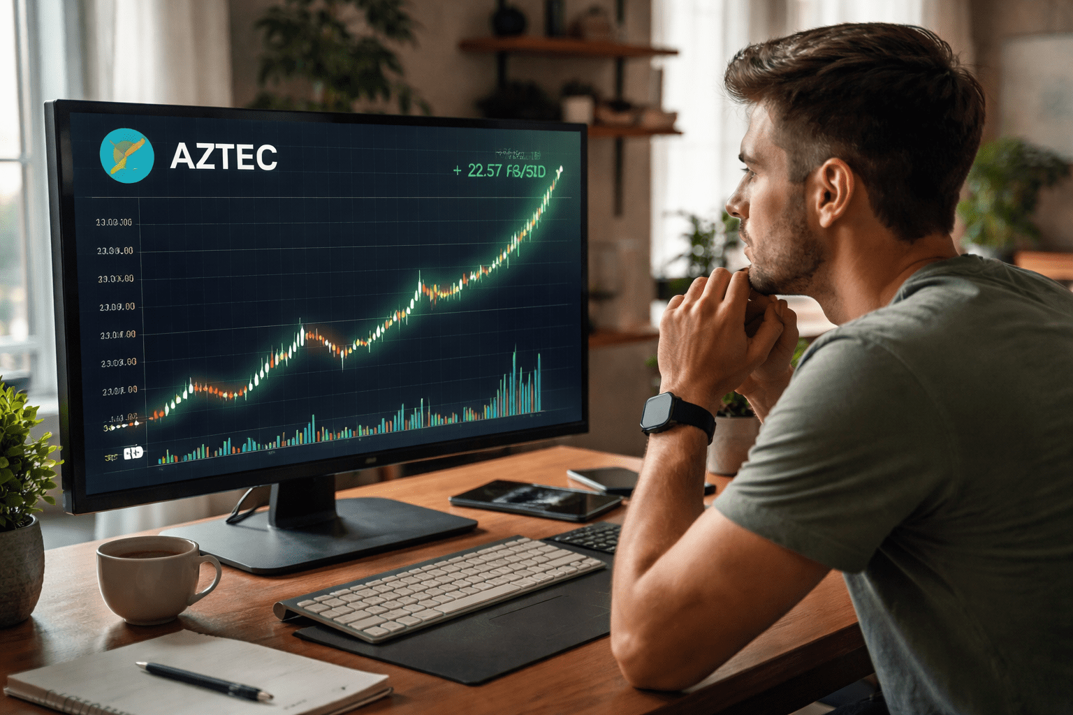 Here’s why AZTEC price is rising