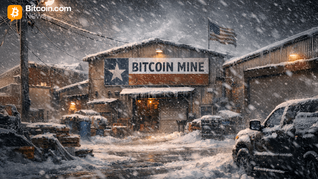 US Winter Storm Weighs on Bitcoin Mining Network, Cryptoquant Finds