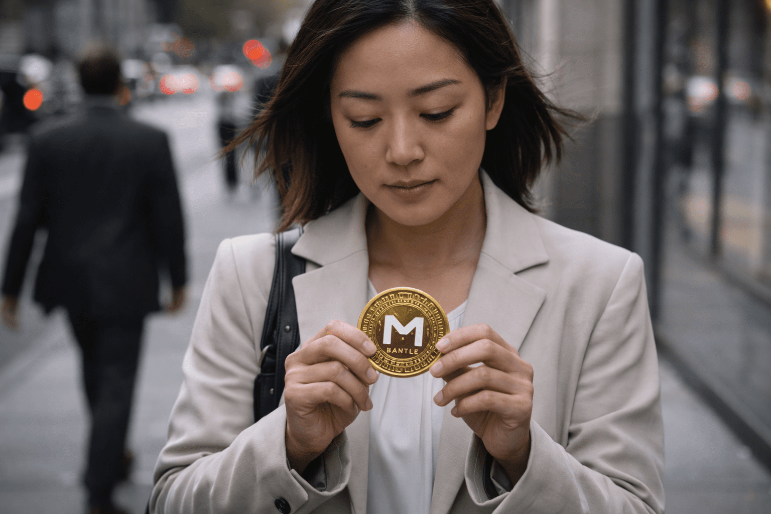 An investor looking at Mantle token