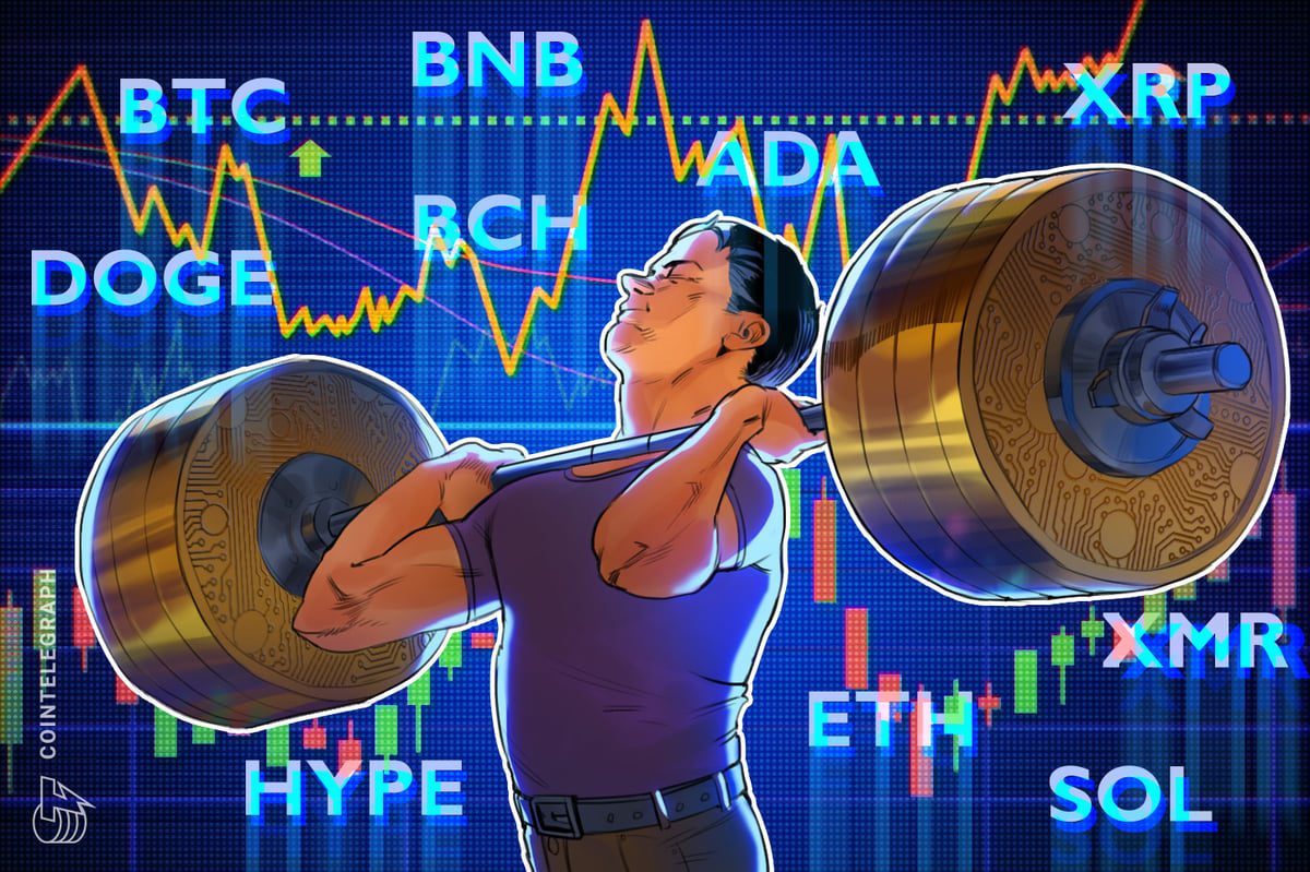 Price predictions 3/11: BTC, ETH, BNB, XRP, SOL, DOGE, ADA, BCH, HYPE, XMR