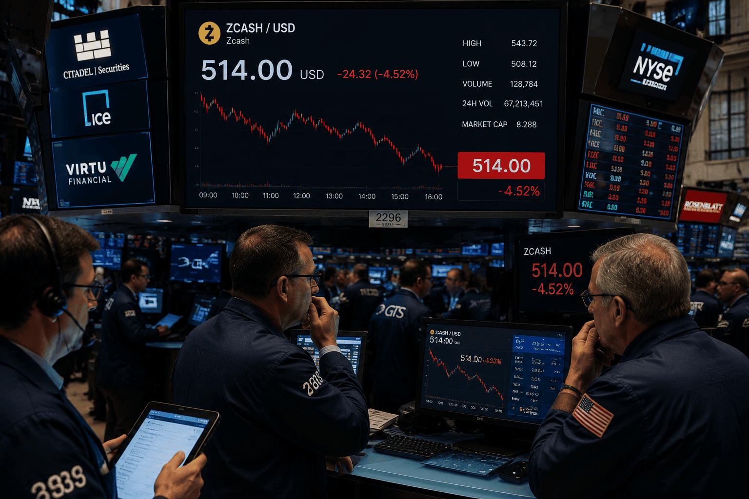 ZEC dips toward the 50-Day EMA as momentum softens
